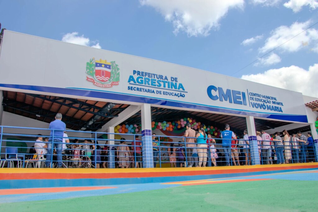 CMEI Vovó Maria é reinaugurado com estrutura ampliada e novos espaços para atender crianças de Agrestina