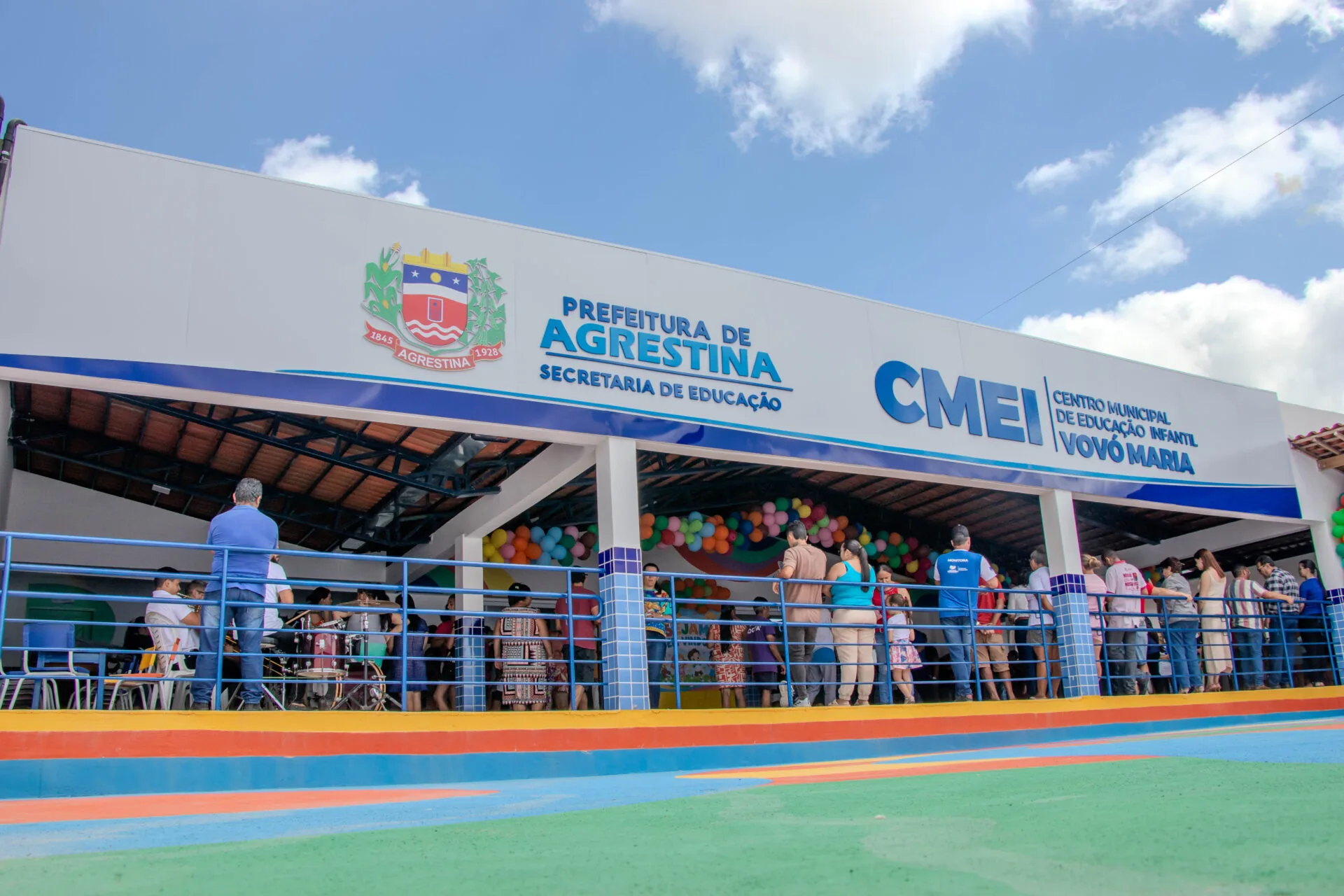 CMEI Vovó Maria é reinaugurado com estrutura ampliada e novos espaços para atender crianças de Agrestina